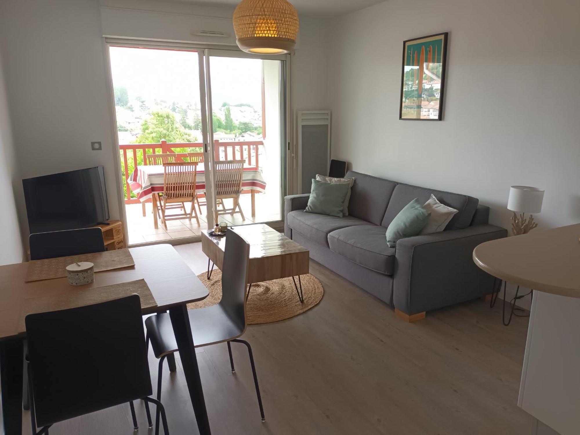 Appart. 2* A Hendaye, Proche Centre, Parking Privatif - Fr-1-239-777 Lejlighed Eksteriør billede