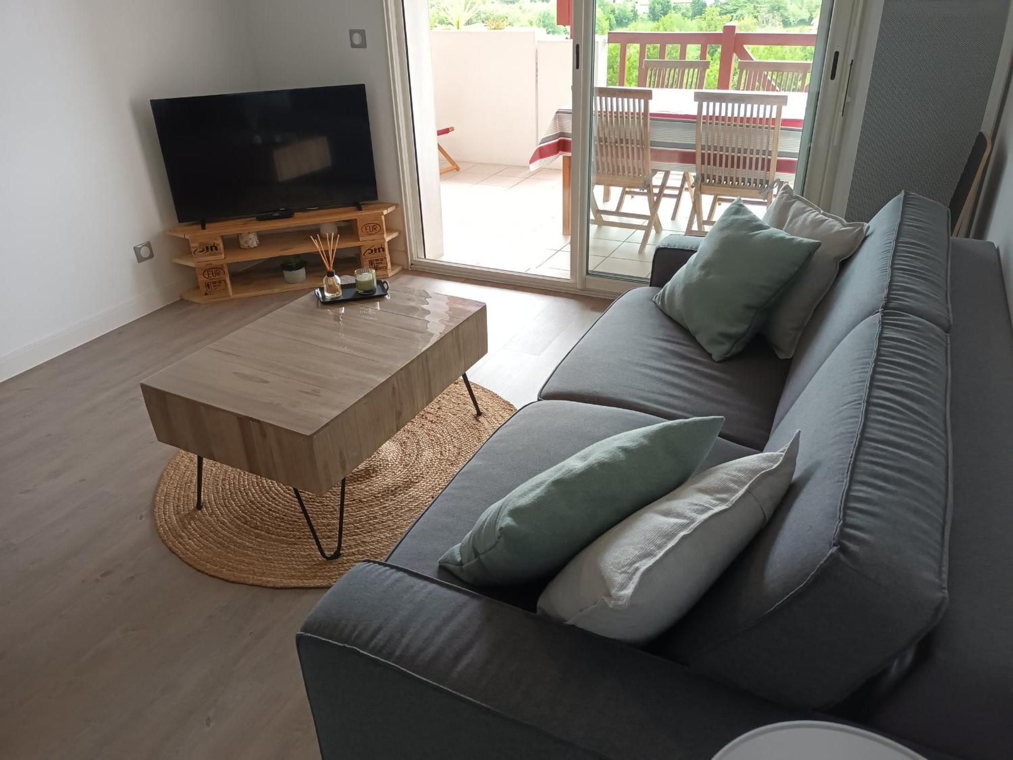 Appart. 2* A Hendaye, Proche Centre, Parking Privatif - Fr-1-239-777 Lejlighed Eksteriør billede