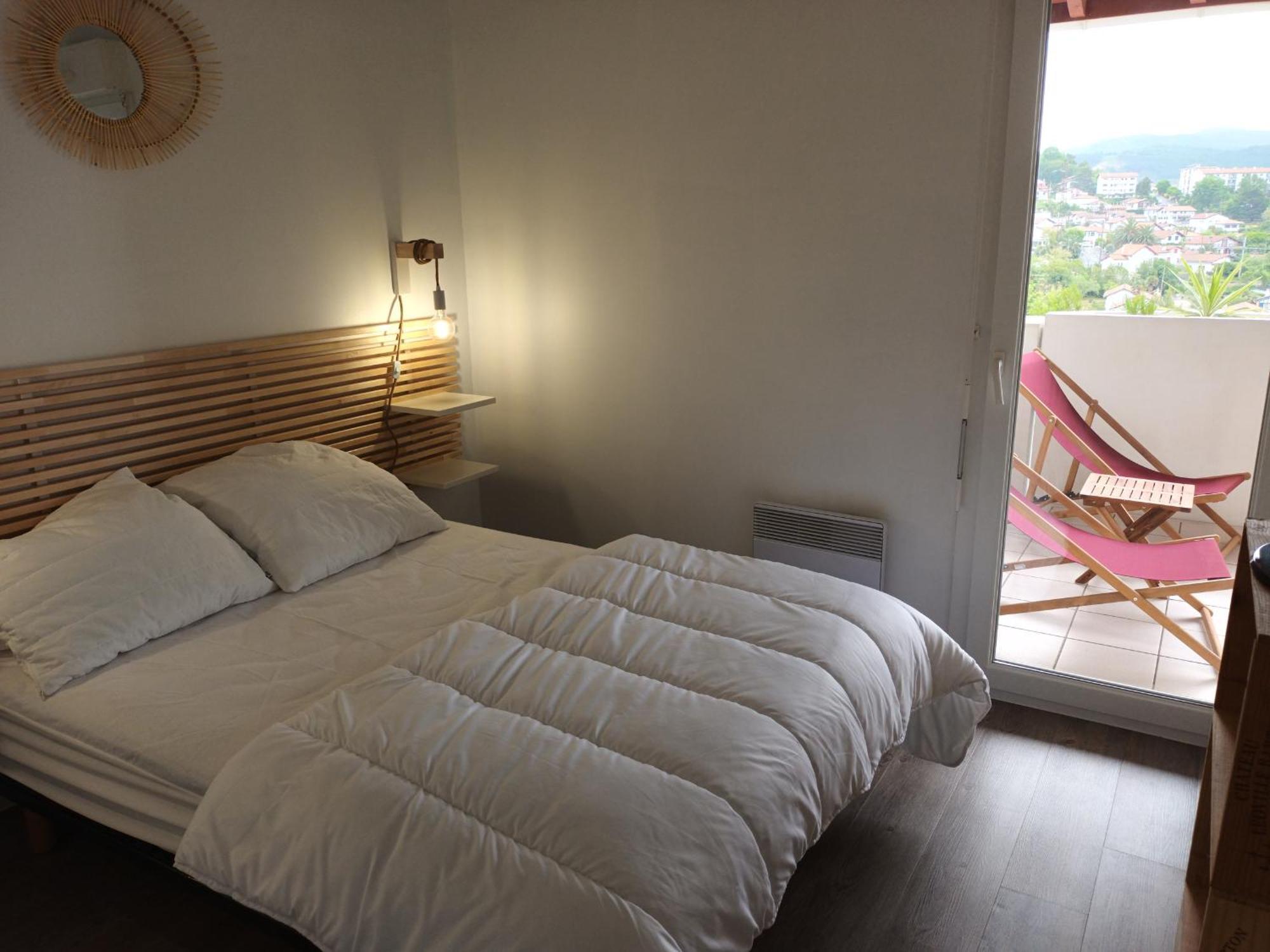 Appart. 2* A Hendaye, Proche Centre, Parking Privatif - Fr-1-239-777 Lejlighed Eksteriør billede