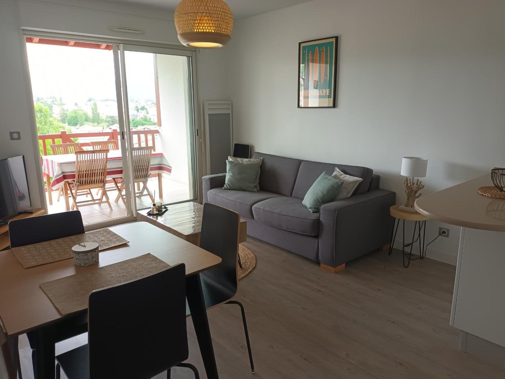 Appart. 2* A Hendaye, Proche Centre, Parking Privatif - Fr-1-239-777 Lejlighed Eksteriør billede