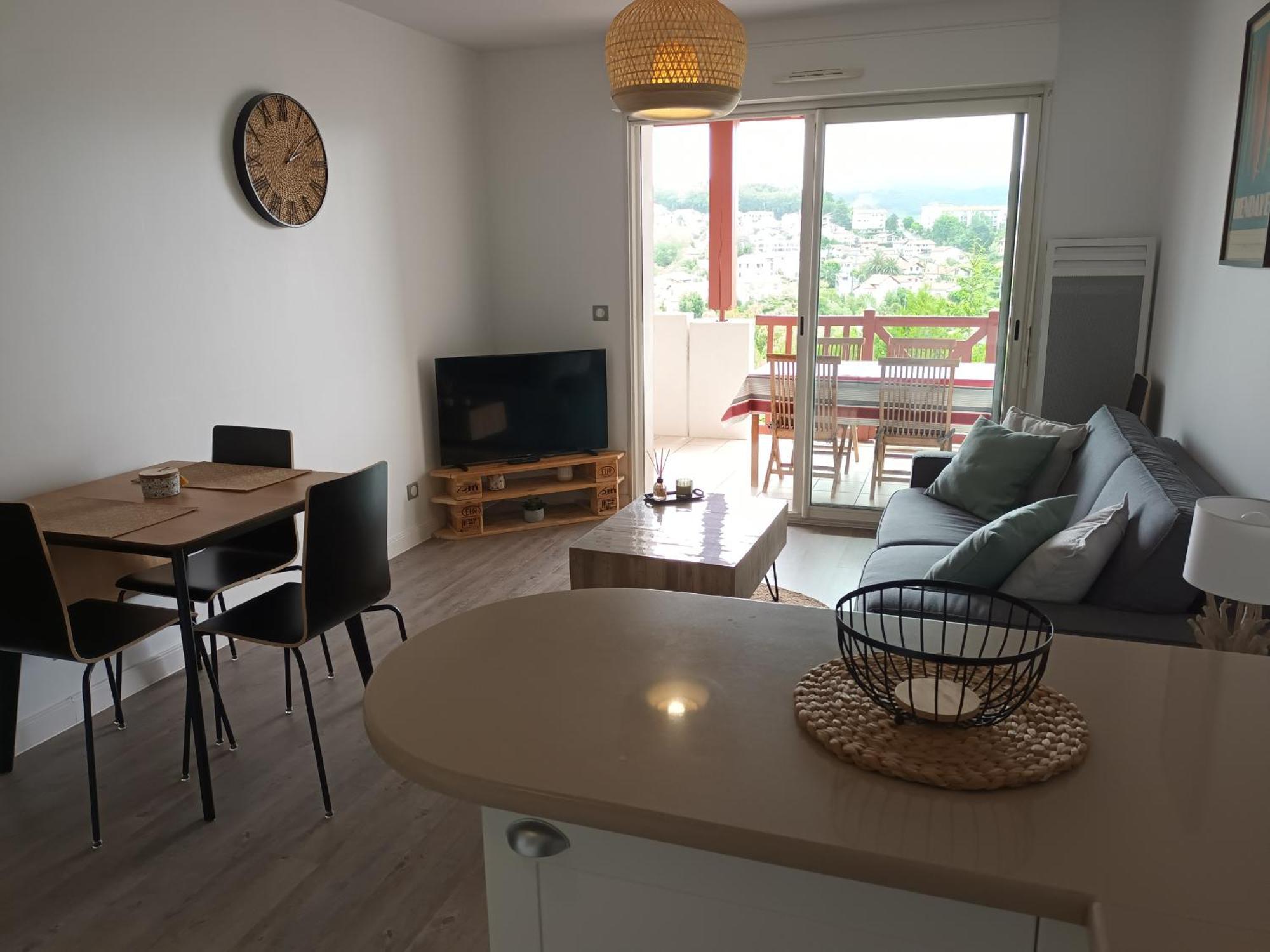 Appart. 2* A Hendaye, Proche Centre, Parking Privatif - Fr-1-239-777 Lejlighed Eksteriør billede