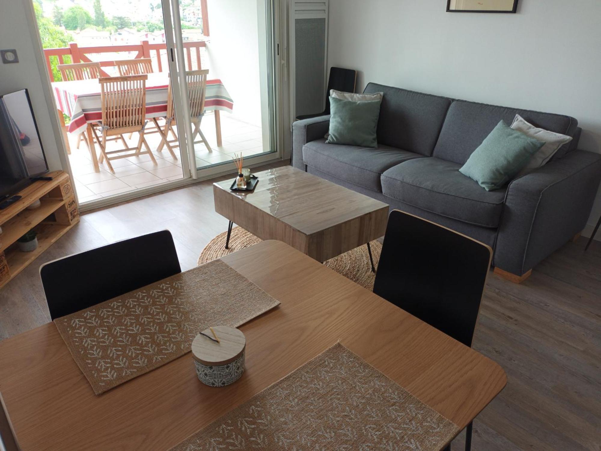 Appart. 2* A Hendaye, Proche Centre, Parking Privatif - Fr-1-239-777 Lejlighed Eksteriør billede